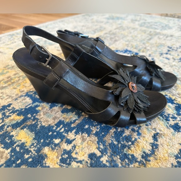 ECCO Women's Kalac Flower Wedge 39/8 - Picture 10 of 13